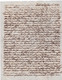 Delcampe - 1853 - 3-page Folded Private Letter In English From LEITH, Scotland To LEGHORN Livorno Livourne, Italy Italia Via France - Postmark Collection