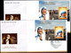 MOTHER TERESA- MS ON FDCs2 X FDCs- ERROR- COLOR PARTIALLY OMITTED-INDIA-2016-FC2-161 - Mère Teresa