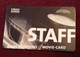Cinecarte METROCINÉ  STAFF TRÉS RARE/ PASS STAFF FREE  MOVIE CARD / - Kinokarten