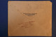 492 INDE BELLE LETTRE 1937 BOMBAY PAR AVION A PARIS R CONDORCET + CACHET ROUGE AU VERSO + PAIRE DE TIMBRES AERIA POST - 1936-47 King George VI