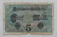 Germany 1917 - 5 Mark - Darlehnskassenschein - No G.16130301 - P# 56b - F - 5 Mark