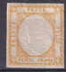 ITALIE / DEUX-SICILES - 1861 - YVERT N°16 (*) SANS GOMME - COTE = 400 EUR. - Napoli