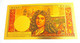 ★  BILLET POLYMER " OR " AVEC COULEURS DU 500 NOUVEAUX FRANCS / 50000 FRANCS MOLIERE ★ - 1955-1959 Sobrecargados (Nouveau Francs)