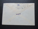 Frankreich 1937 Schiffspost Umschlag Norddeutscher Lloyd Bremen Schiff Columbus Zur Zeit In Cherbourg - Briefe U. Dokumente