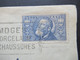 Frankreich 1936 Todestag Jean Jaures Nr.325 EF Stempel Limoges Gare Nach Charlottenburg Gesendet - Briefe U. Dokumente