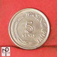 SINGAPORE 5 CENTS 1974 -    KM# 2 - (Nº46017) - Singapour