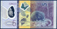 SAN TOME - SAO TOME AND PRINCIPE - ST. THOMAS 5 DOBRAS PICK 70 POLYMER BUTTERFLY SHREW 2016 UNC - Sao Tome And Principe