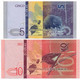 SAN TOME - SAO TOME AND PRINCIPE - ST. THOMAS 5 + 10 DOBRAS SET PICK NEW BUTTERFLY BIRD SHREW 2020 UNC - Sao Tome En Principe