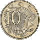 Monnaie, Australie, Elizabeth II, 10 Cents, 1981, Melbourne, TTB+, Cupro-nickel - Victoria