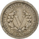 Monnaie, États-Unis, Liberty Nickel, 5 Cents, 1911, Philadelphie, TB+ - 1883-1913: Liberty