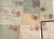 Delcampe - Lot De 55 Lettres Et Cartes Semi Moderne Avec Oblitération Daguin Jumelé. Voir Scans - 1877-1920: Semi Modern Period