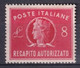 ITALIE - 1947 - EXPRES YVERT N° 34 ** MNH - COTE = 37.5 EUR - Poste Exprèsse/pneumatique