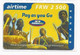 RWANDA Recharge AIRTIME MTN 2500 FRW Date 12/02 - Ruanda