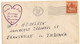 ETATS UNIS LETTRE DE VALENTINE OBLITEREE VALENTINE NEBRASKA 14 2 1949 - Brieven En Documenten