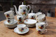 Delcampe - Service à Café Vintage En Porcelaine Czechoslovakia "Victoria China" 12 Personnes - Autres & Non Classés