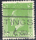 NEW ZEALAND 1925, King George V 1/2 D. Green VFU, MAJOR VARIETY: Indication Of Value And Crown Almost Disappeared Due To - Variétés Et Curiosités