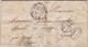 LAC De Montpellier (34) Pour Le Vigan (30) - 20 Mars 1855 - CAD Rond Type 15 - Taxe Double Trait 30 - 1801-1848: Precursores XIX