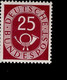 Bund 131 Geprüft Posthorn MNH  Postfrisch ** Neuf (IS) - Neufs