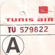 TUNISIE - TUNIS AIR - TICKET D'AVION. - Monde