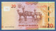 NAMIBIA - P.12a – 20 Namibia Dollars 2011 UNC Serie H 27159926 - Namibie