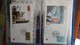 Delcampe - Z7 Belle Collection De 132 Enveloppes 1er Jour Du Voyage De Sa Souveraineté Le Pape Classeur 2 De 6 ...  A Saisir !!! - Collections (with Albums)