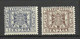 SPAIN Spanien Espana Telegrafos Telegraph Stamps Telegraphe 5 & 10 Cts. MNH - Telegraph