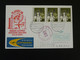 Carte Vol Special Flight Lufthansa 1960 Berlin - Stuttgart - New York 15 Years Of United Nations 92993 - Lettres & Documents