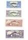 Bhutan 1 2 5 10 20 50 And 100 Ngultrum 7 Pieces Banknote Set UNC - Bhutan