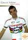 Fiche Cyclisme Avec Palmares - David Millar, Champion Du Monde Contre La Montre 2003 - Equipe Cofidis - Deportes