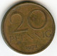 Allemagne Germany 20 Pfennig 1971 J 1511a KM 11 - 20 Pfennig