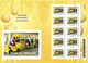 FRANCE CARNET COLLECTOR 10 TIMBRES  LE TRAIN DU PERE NOEL  NON PLIE  VOIR SCANS - Collectors