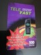 PALESTINA  500 UNITS TELE FAST PREPAID     ** 6484** - Palestine