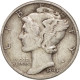 Monnaie, États-Unis, Mercury Dime, Dime, 1943, U.S. Mint, Philadelphie, TTB - 1916-1945: Mercury (Mercure)