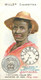 CARTE CIGARETTES  WILLS'S - " JAMAICA " - PORTRAIT ETHNIQUE - N° 32  - TRES BON ETAT - Wills