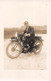 ¤¤  -  Carte-Photo D'un Motard Sur Une Moto De La Marque " DRESCH "  -  Transport     -  ¤¤ - Motorfietsen