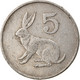 Monnaie, Zimbabwe, 5 Cents, 1989, TTB, Copper-nickel, KM:2 - Simbabwe