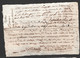 1765 ST AMANS AUDE / HOPITAL DE MIREPOIX ARIEGE / JEAN LOUIS BELMAR  / PAUVRETE / CF DESCRIPTION  C3220 - Manuscripts