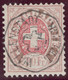 Heimat SG Wallenstadt ~1885 Telegraphen-Stempel Auf Zu#19 Telegrapfen-Marke 20 Fr.. Sig. Berra - Télégraphe