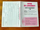 Flyer SCHTROUMPF Schtroumpfez Un Abonnement Pub 1989 TBE - Schtroumpfs, Les - Los Pitufos