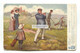 "Golfing Amenities", Golf - 1908 Used Punch Magazine Comic Postcard - Raphael Tuck No. 9142 - Golf