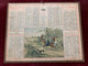 CALENDRIER ALMANACH PTT 1901 ( Oberthur) Chasse A Courre UN DEBUCHER - Formato Grande : 1901-20