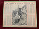 CALENDRIER ALMANACH PTT 1913  CHASSEURS ALPINS - Grand Format : 1901-20