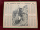 CALENDRIER ALMANACH PTT 1913  CHASSEURS ALPINS - Grossformat : 1901-20