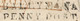 Ireland Antrim 1840 Letter Galgorm To Glasgow Unframed "No1" Of Gracehill, BALLYMENA/PENNY POST And PAID AT/BALLYMENA - Prefilatelia