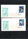 Madagaskar 1992 Space / Raumfahrt Perforated Stamps 5x (not Complete Set) FDC - Afrika