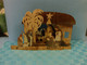 Vintage Ancien -Creche De Noel Carton Laminé, 6 Distenciations, 28.5 X 19 Cm, 76 Gr - Godsdienst & Esoterisme