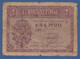 SPAIN - P.104 – 1 PESETA 12.10.1937 Circulated,  Serie A 2792094 / Burgos - 1-2 Peseten