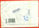 Poland 2003. Registered Envelope Passed Through The Mail. Airmail. - Cartas & Documentos