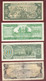 Sud America Lotto 4 Banconote Paraguay Dominicana Cuba Bolivia 4 Old Banknotes South America - Sonstige – Amerika