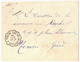 LES SALINS D'HYERES à TOULON Lettre Convoyeur Type 2 Ob 10/12/1904 15 C Semeuse Lignée Vert Yv 130 - Spoorwegpost